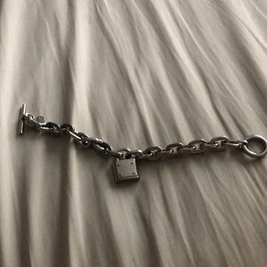 Michael Kors Link Lockit Bracelet 8in